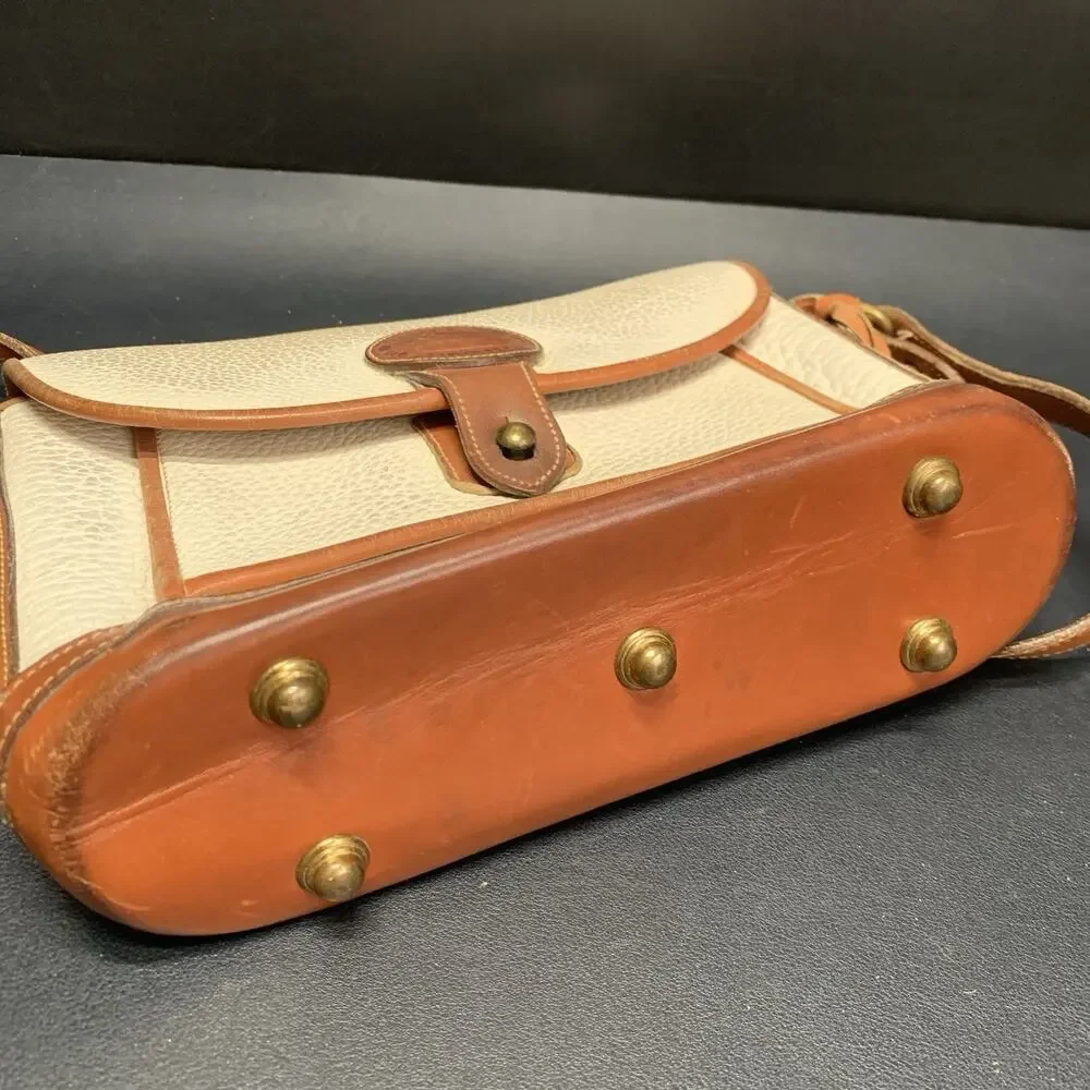 Vintage Dooney & Bourke All-Weather Leather Surrey Bucket Bag Purse Made In USA - Picture 5 of 16